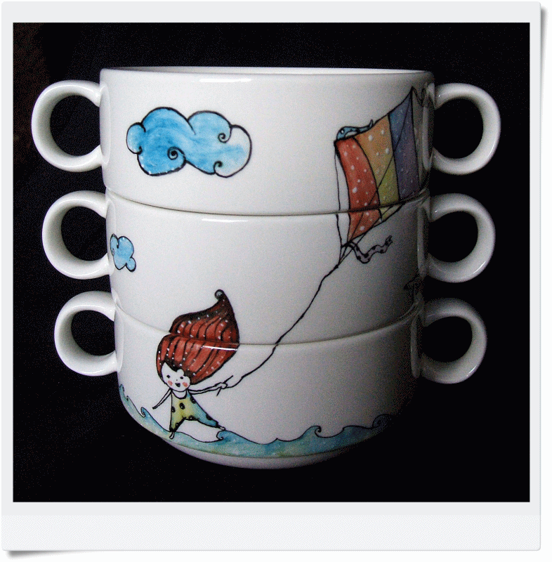 Tazas Barriletes