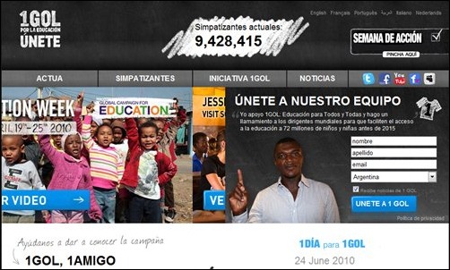 Un Gol por la Educación