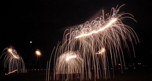 Kites on Fire