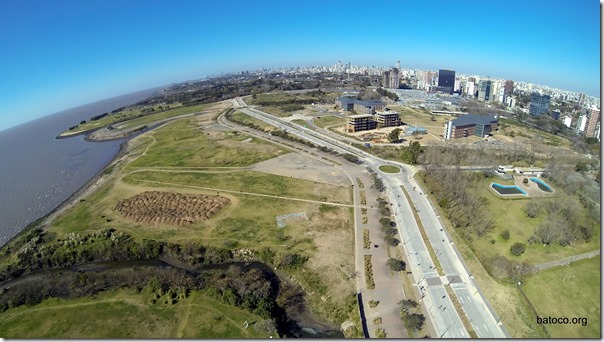 Vista Aérea del Paseo de la Costa - Vicente López