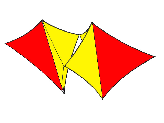 Rojo amarillo rojo