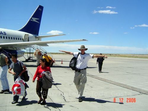 Arribo a Trelew