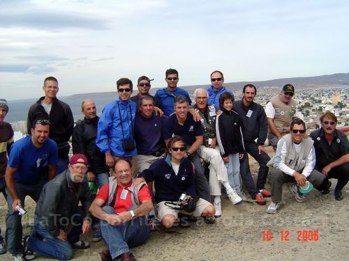 Grupo en el cerro